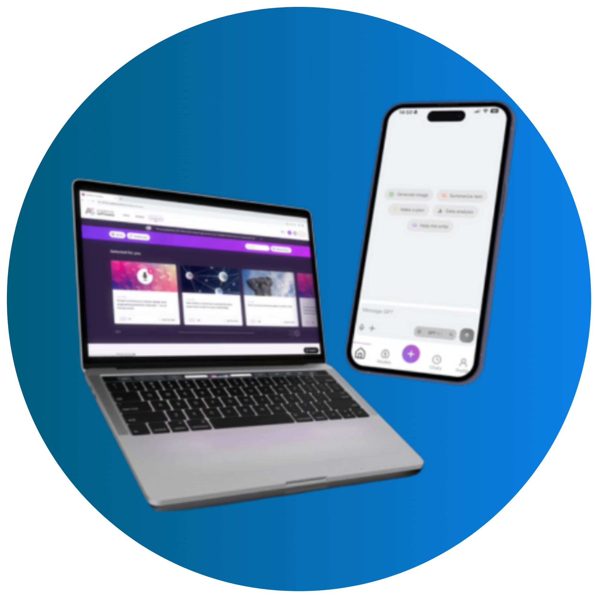 Mila ein All-in-One-KI-Modell - AskNet branding